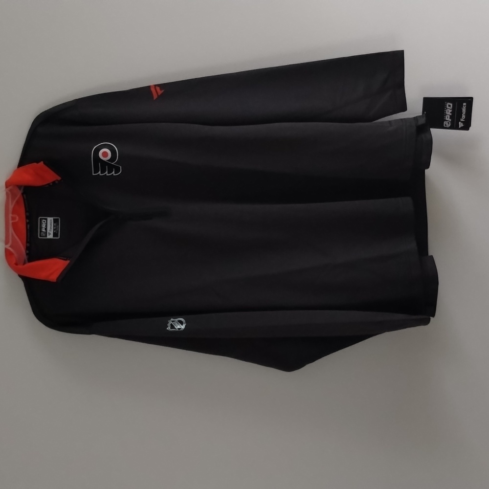 Philadelphia Flyers Fanatics Authentic Pro half zip  fleece